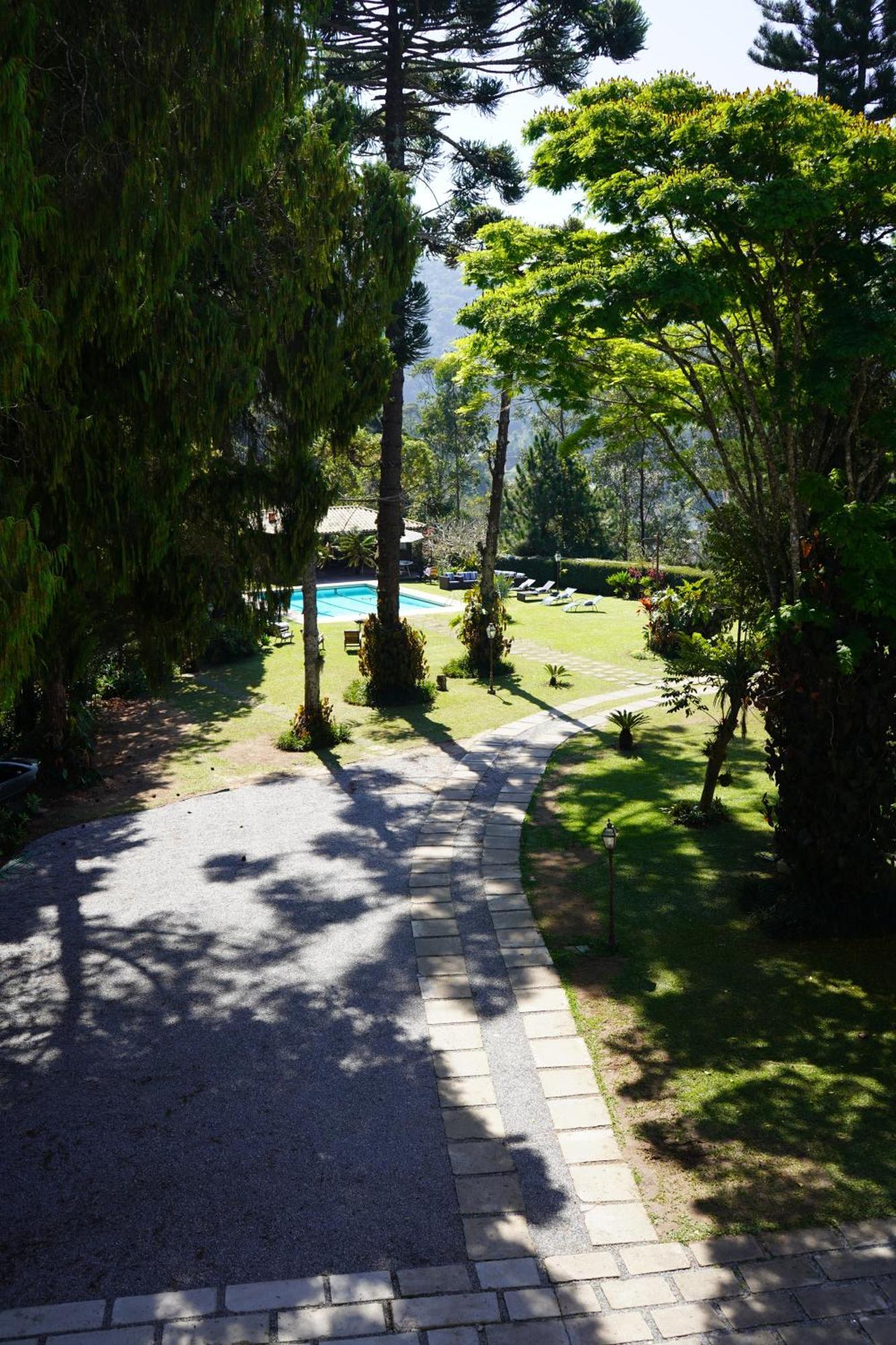 Pousada Granja Santa Barbara Correas ภายนอก รูปภาพ